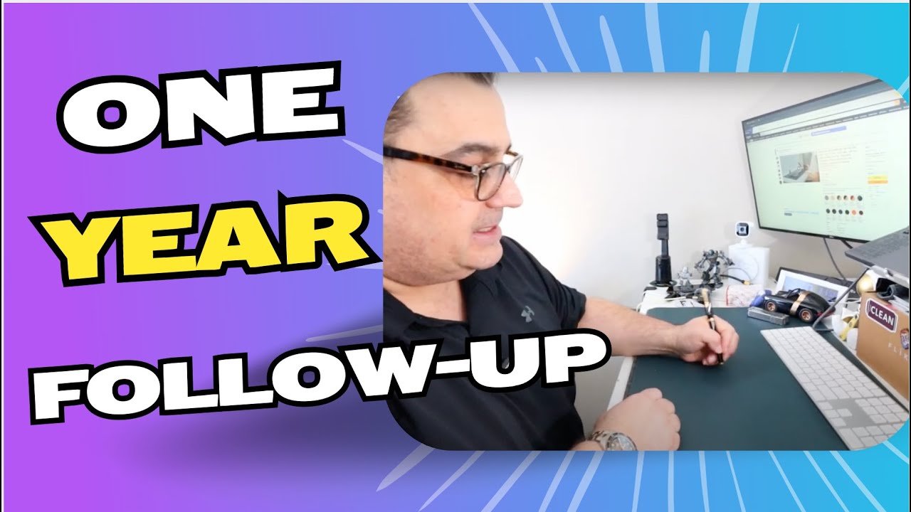 1 Year Followup with the Nordik Vegan Leather Desk Pad