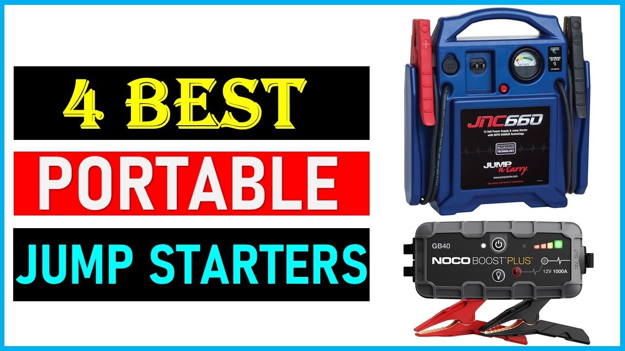 Best portable jump starters In 2023 Top 4 Best portable jump starters