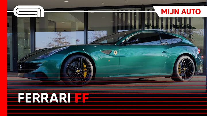 Mijn Auto: Ferrari FF van Inez