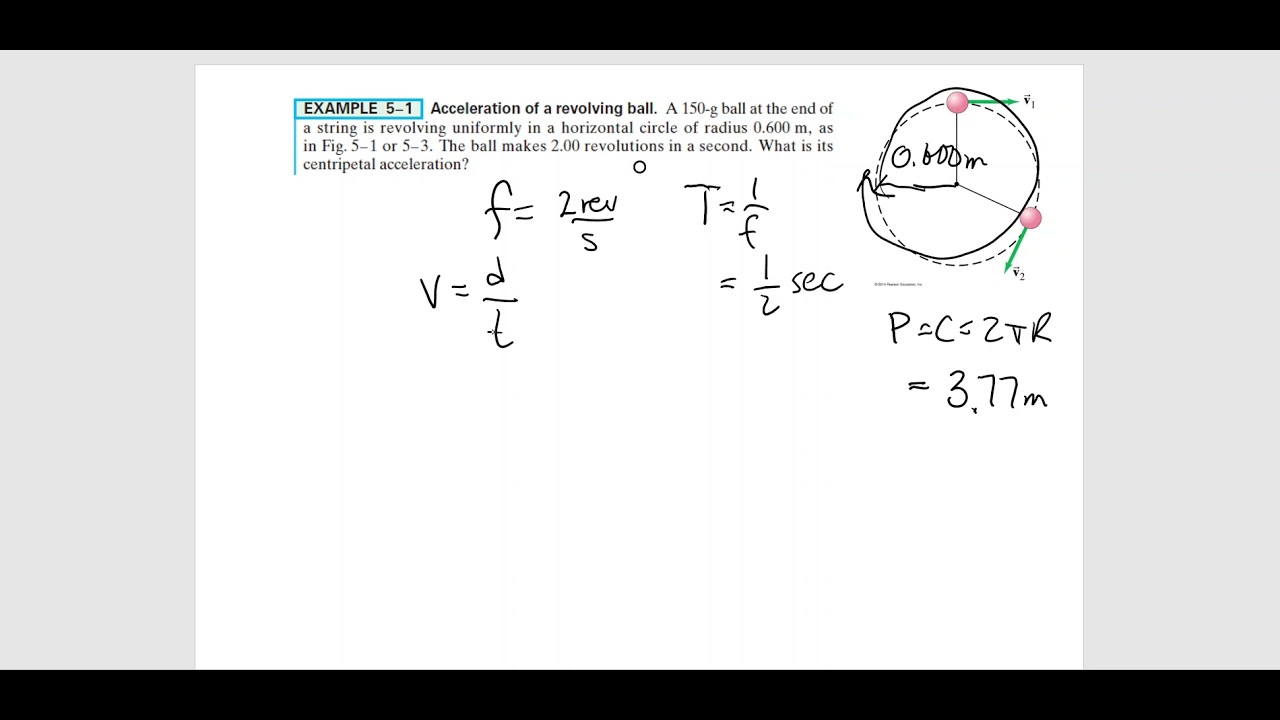 Giancoli 7th Edition Chapter 5 Example 1 G5e1 - YouTube