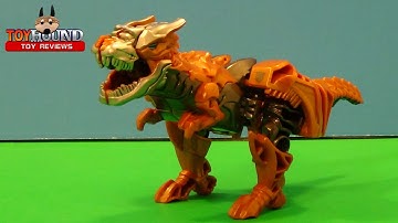 Transformers 4 Age Of Extinction: 1 Step Changer Grimlock, Toy Review by Team ToyHound