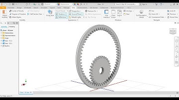 |Simple Planetary Gear System|Tutorial|Inventor Studio|