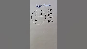 Logic Puzzles/logic trick #maths #puzzle #logic #tricks #brainpower