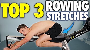 Rowing Machine: TOP 3 STRETCHES to Row Faster & Better