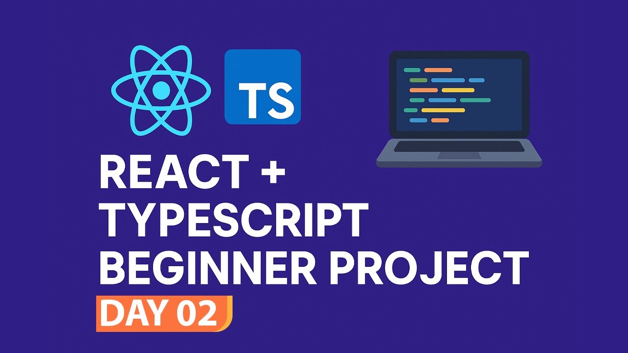 React + TypeScript Counter App for Beginners | Day 2 - YouTube