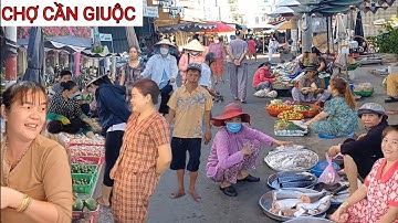 Buồn rơi nước mắt Chợ Cần Giuộc - Long An, vắng khách bà con kêu than mua bán ế ẩm