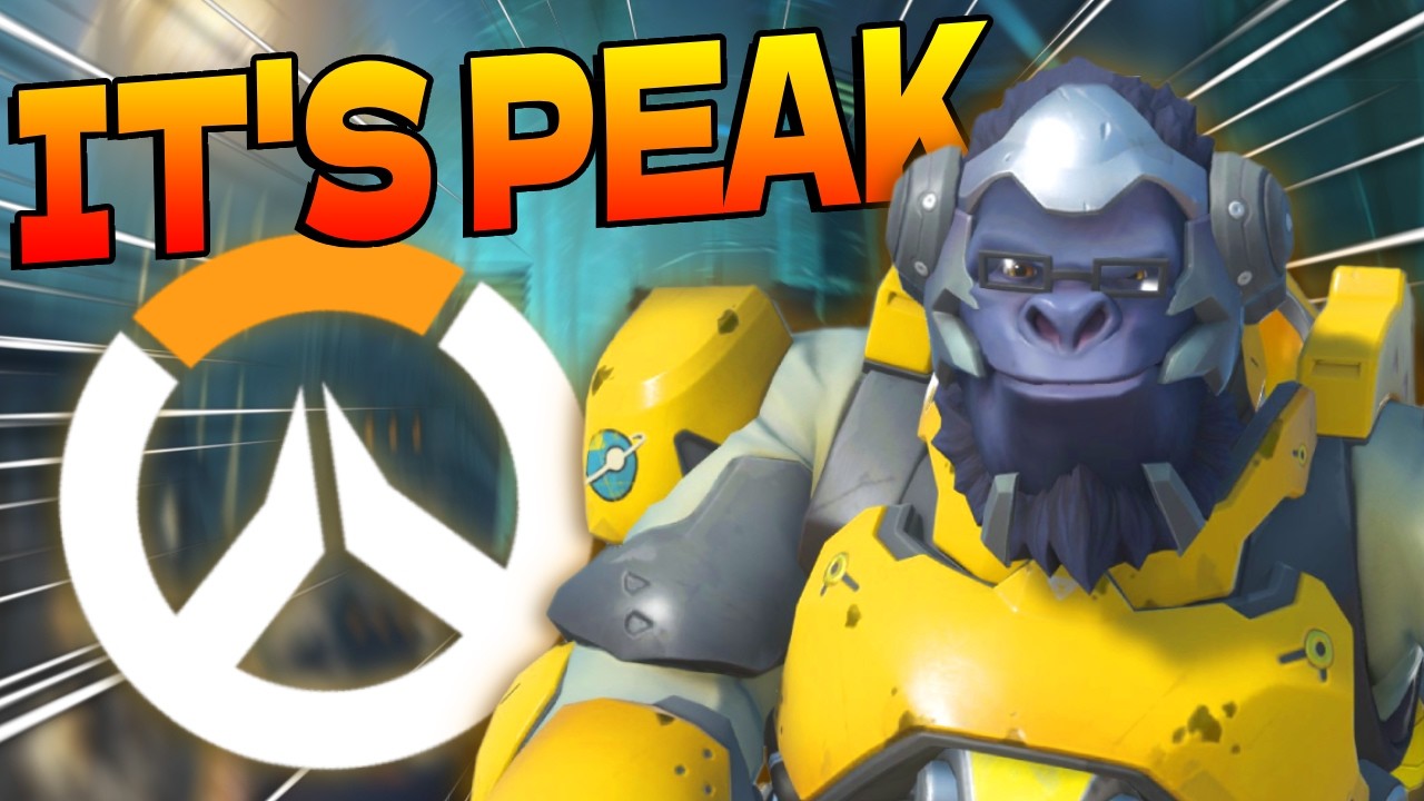 What Peak Winston Gameplay Looks Like in Overwatch
