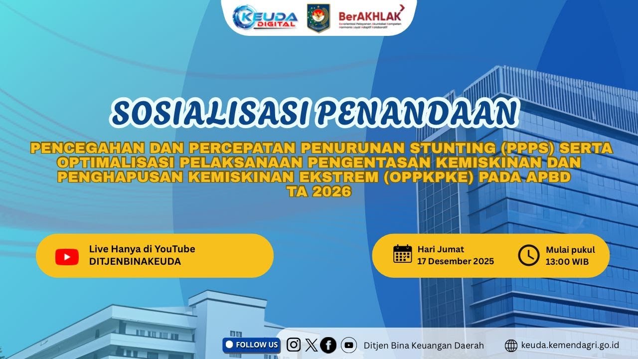 WKU 61 | Sosialisasi Penandaan PPPS & OPPKPKE pada APBD Tahun Anggaran 2026