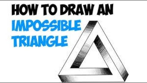 How to Draw The Impossible Triangle in 5 Easy Steps