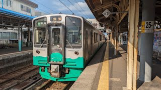 ET127系 V10編成 直江津駅発車