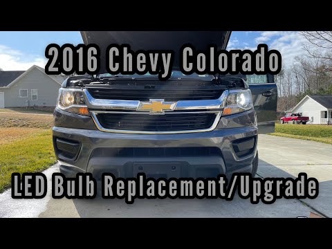 Low Beam LED Bulb Replacement on 2016 Chevy Colorado LT