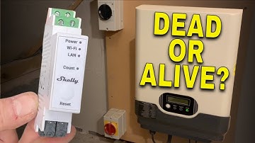 Uw omvormer is niet kapot - Shelly 3EM bewijst het!