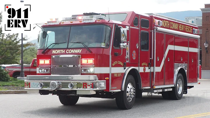 North Conway Fire Truck Responding | Rescue 1