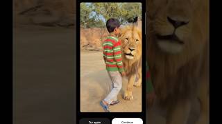🫨lurking lion filter ..🦁  #tutorialyoutube #viralshorts #ytshorts #tutorial #troll #filter