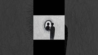 Depression drawing 🌚✨ #art #sketch #ytshort #shorts screenshot 1