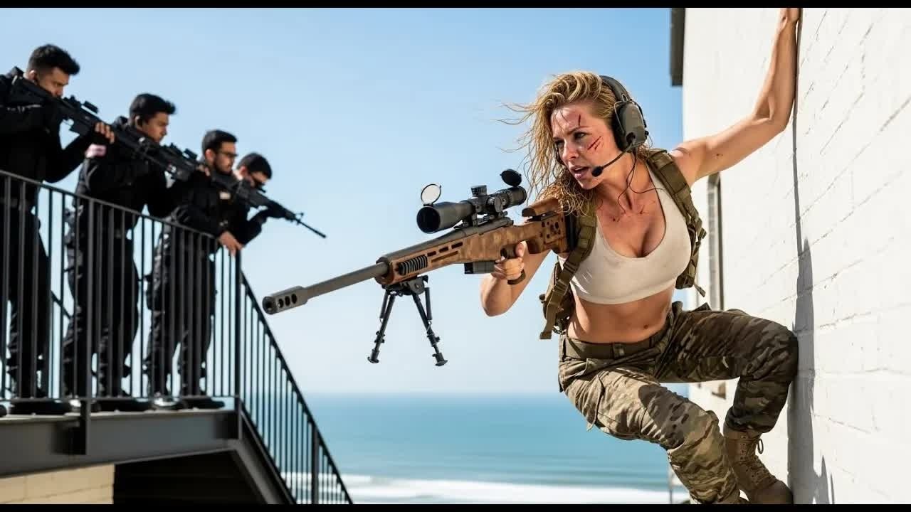 ＂Too dangerous,＂ the commander ordered forbidding—The Navy’s Female Sniper Chose Action