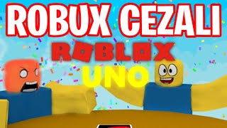 ROBLOX UNO ama ROBUX CEZALI !?!?! / Roblox Uno Türkçe