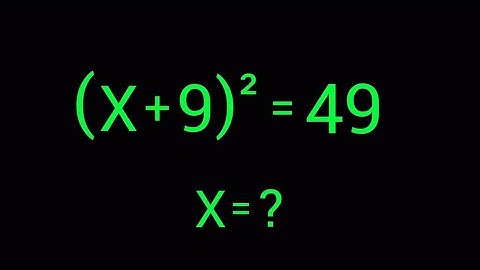Nice Algebra Math Problem | Find the Value of X | Olympiad