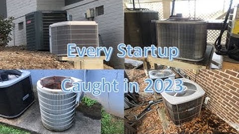 Air Conditioner Startup Compilation | Every Startup I Caught in 2023