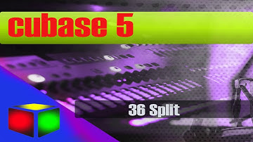 36 Cubase 5 video tutorial  ( Split )