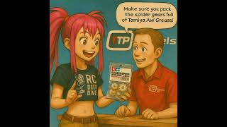 Why You Must Pack Your Open Diff Spider Gears With Tamiya AW Grease