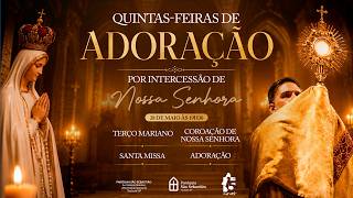 Quintas de Missa e Adoração | 28/05/26 | 19h30 | Pe. Rodrigo Natal e Canthares