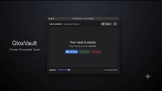 GloxVault — Secure Your Files With Your Own Private Vault 🔐 screenshot 3