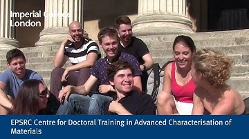 EPSRC Centre for Doctoral Training in Advanced Characterisation of Materials