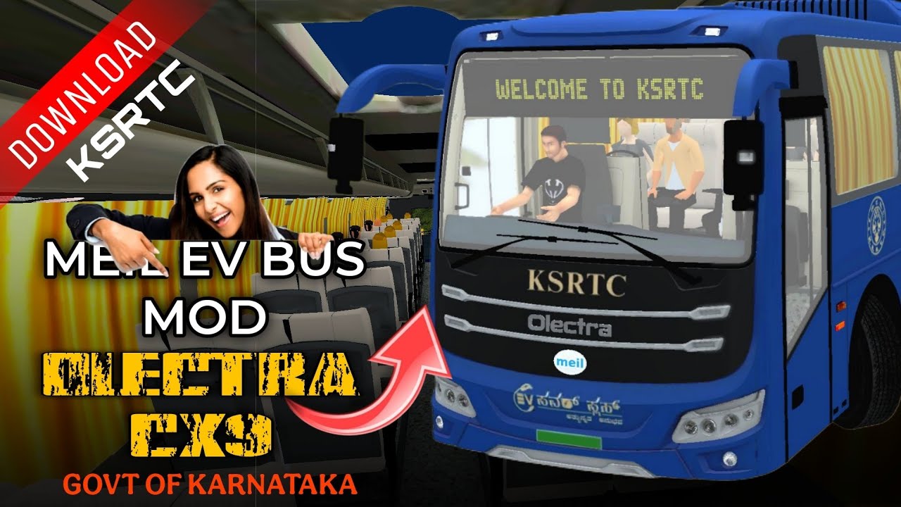 💥OLECTRA CX9 ⚡ KSRTC Новый электромобиль PowerPlus Beast! | Полный обзор модификации автобуса 