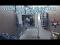 WALK IN COOLER INSTALL AND STARTUP