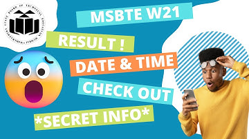 🔴MSBTE W21 RESULT🔴- ENGINEERING SOLUTIONS / MSBTE NEW UPDATE / MSBTE W21 / SPPU/RBTE/MSBTE