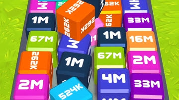 Merge Cube 2048 3D - ASMR Gameplay (Cubes Math, Level Up NumberBlocks Jelly Balls) Inka Kubes 53
