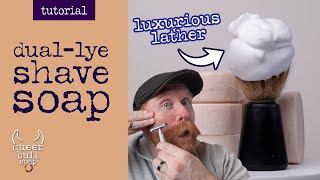 Shaving Soap  - Hot Process & Dual Lye