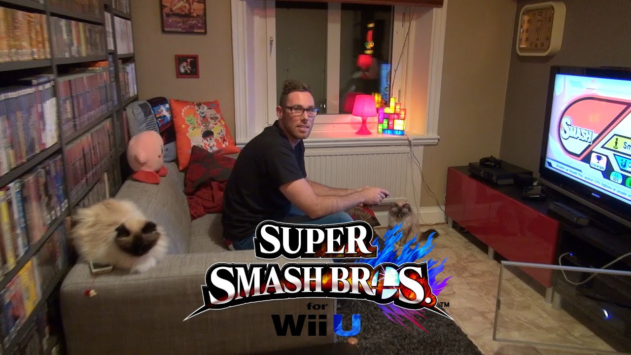 DAVE testar SUPER SMASH BROS Wii U!
