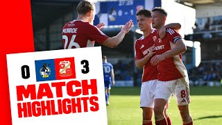 Match Highlights Bristol Rovers 0-3 Swindon Town