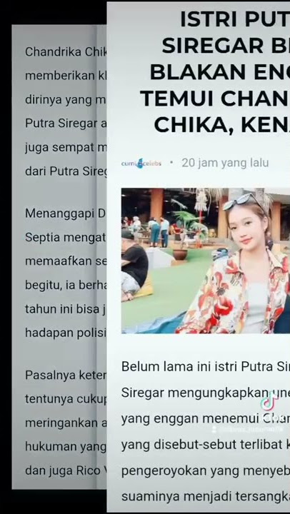 Chandrika Chika, Bikin Kisruh