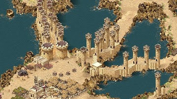 1v7 Skirmish Gameplay (DEATHMATCH Last Stand) - Stronghold Crusader Definitive Edition