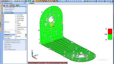 Femap with NX Nastran : Plate meshing