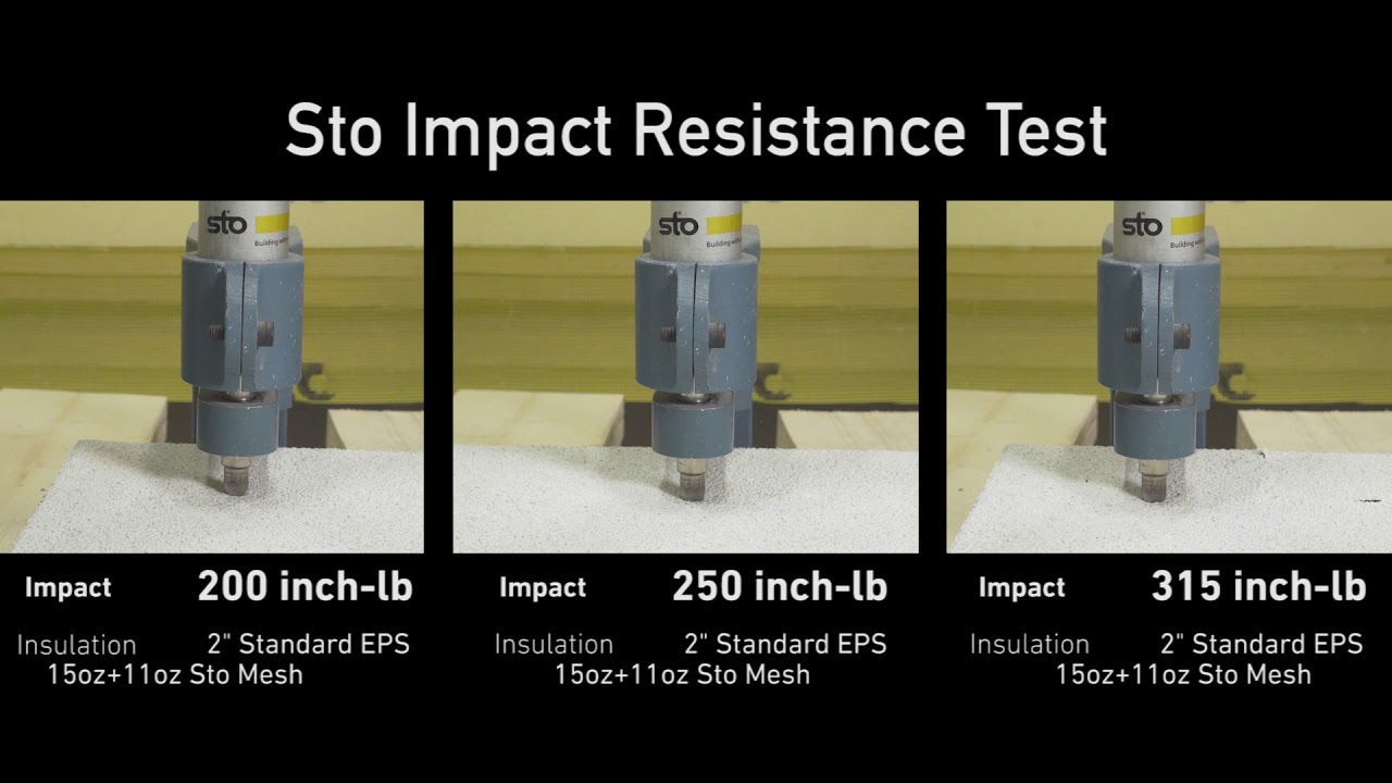 StoTherm® ci Impact Resistance Demonstration YouTube