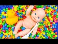 Satisfying Video | Make Glossy Candy Pool with Skittles Mixing & Slime Balls & Magic M&M's Duck ASMR