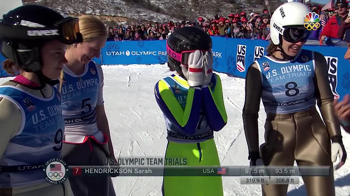 Olympic Ski Jumping Trials | Sarah Hendrickson Reb...