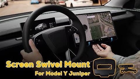 Tesla Model Y Juniper Swivel Mount with NEW Bracket NO Change in Height!