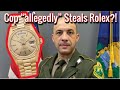 Vermont State Trooper Acused Of Stealing Gold Rolex... WTF