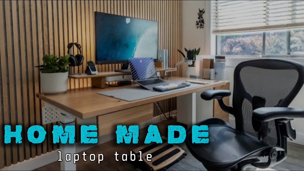 How to Make Laptop Table At Home/Diy Laptop Stand/Laptop Table/Laptop
