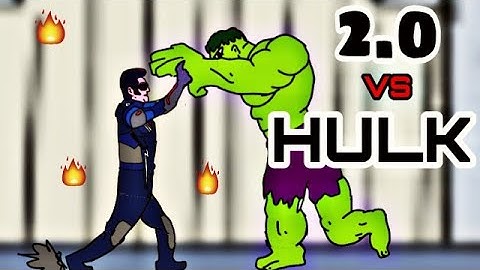 2.0 CHITTI VS HULK | Full Action Video | in 2d animation | by aninated vines of mk
