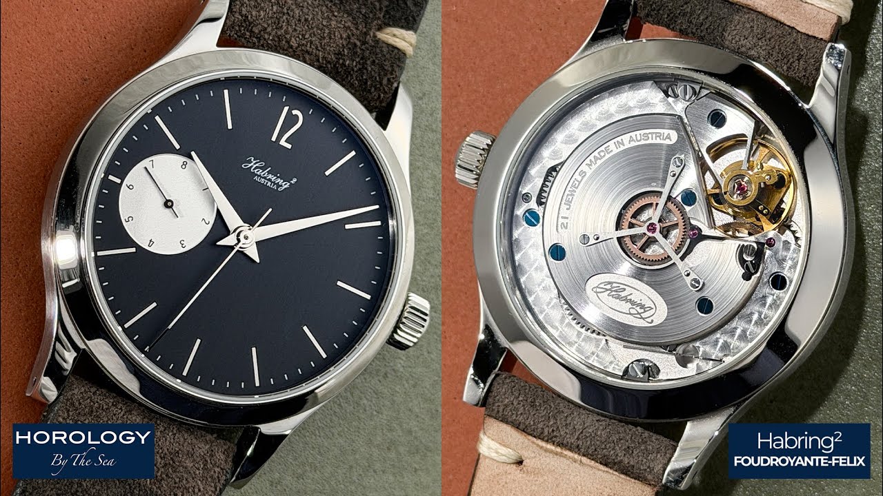 Habring² Foudroyante-Felix Black Dial w/ Dauphine Hands (Pre-Owned) | Horology By The Sea