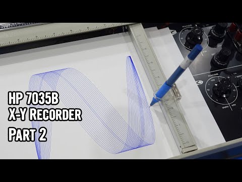 HP 7035B X-Y Recorder Restoration Part 2: Back to its Former Glory.