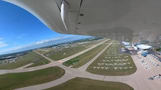 Landing RWY 27 KOSH