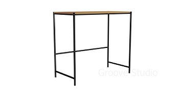 3D Assembly video of Office table - Blender