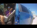 Officer Pulls Guy Out of Moving Vehicle, Wife Then Asks Him to LIE